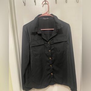 All Black SHEIN long shirt